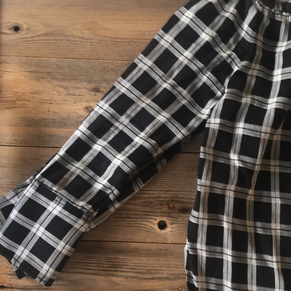 Rag and Bone window pane pattern blouse. XS - Picture 5 of 6